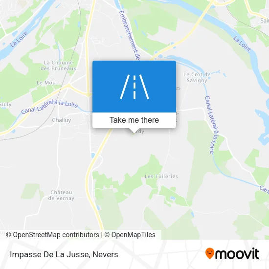 Impasse De La Jusse map