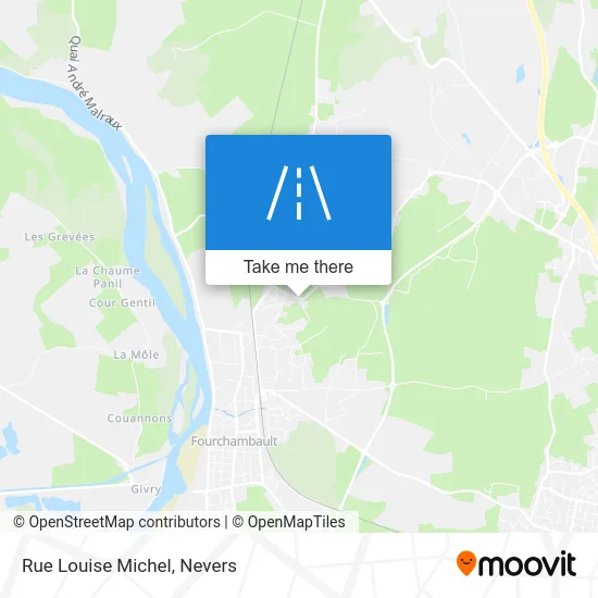 Rue Louise Michel map