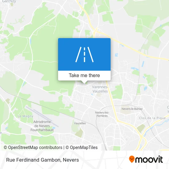 Rue Ferdinand Gambon map