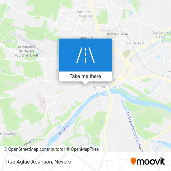 Rue Aglaë Adanson map