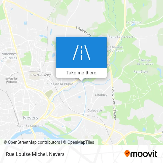 Rue Louise Michel map