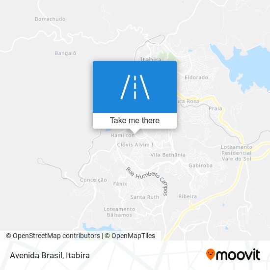 Mapa Avenida Brasil