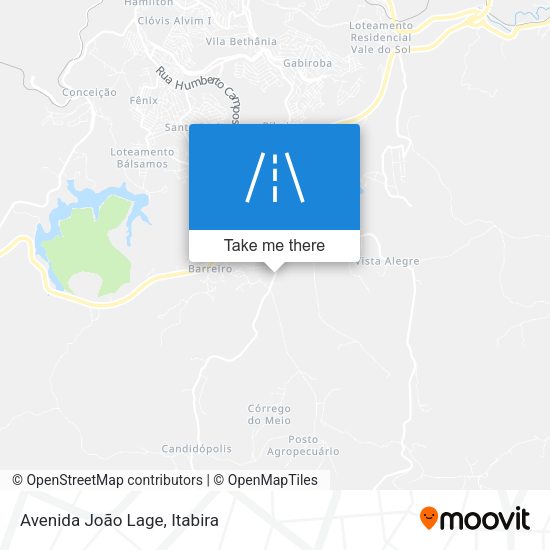 Avenida João Lage map