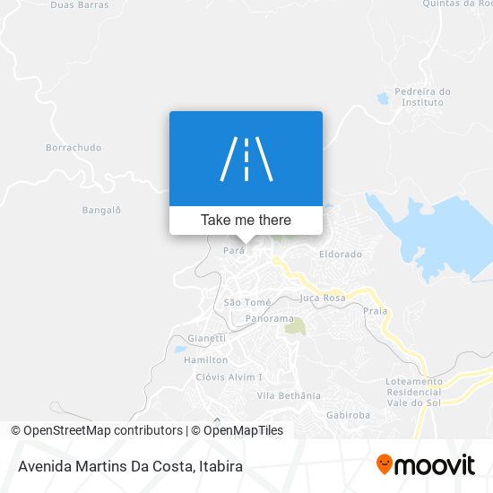 Avenida Martins Da Costa map