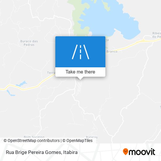 Mapa Rua Brige Pereira Gomes