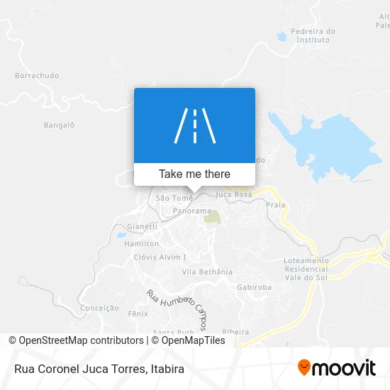 Rua Coronel Juca Torres map