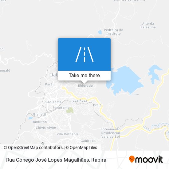 Mapa Rua Cónego José Lopes Magalhães