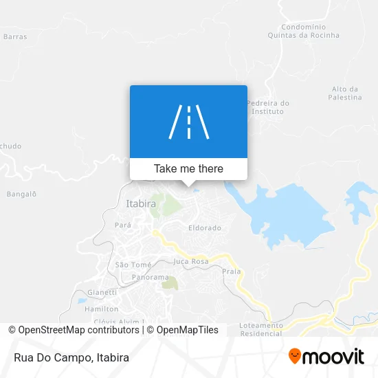 Rua Do Campo map