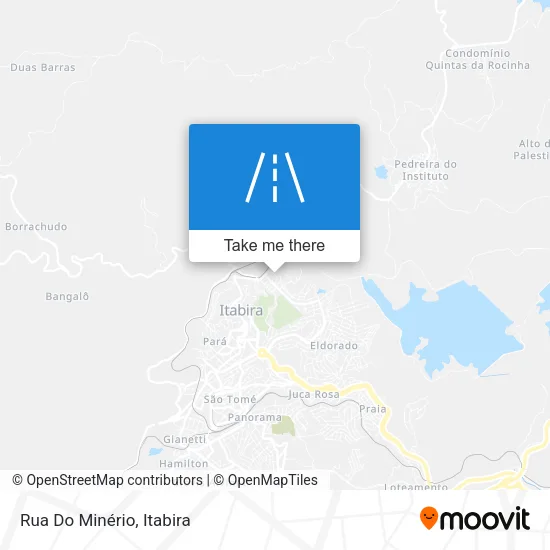 Rua Do Minério map
