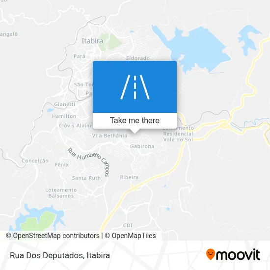 Rua Dos Deputados map