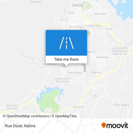 Rua Doze map