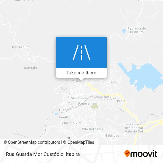 Rua Guarda Mor Custódio map