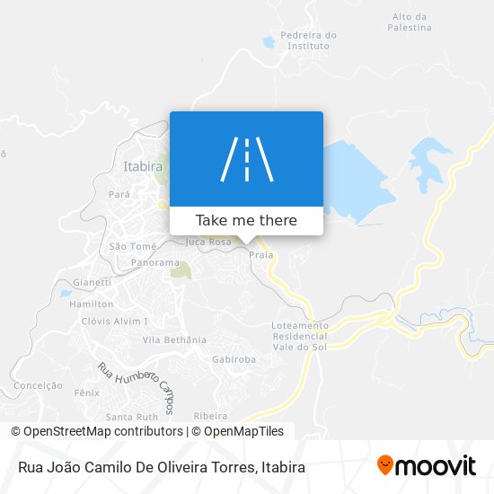 Mapa Rua João Camilo De Oliveira Torres