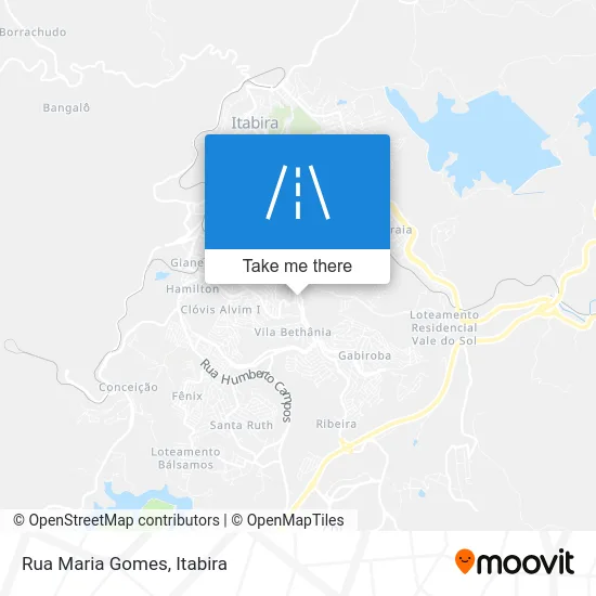 Rua Maria Gomes map