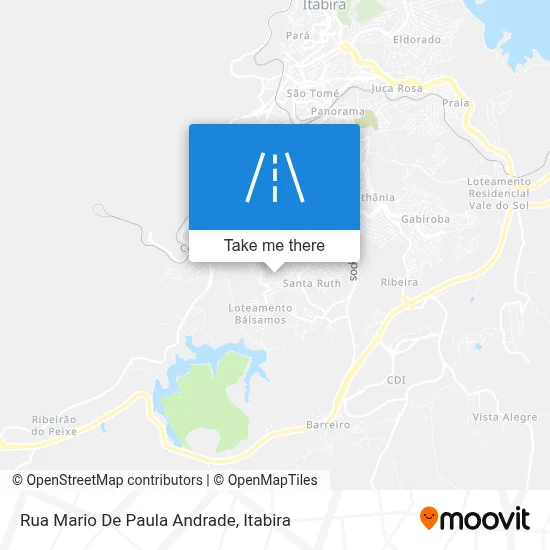 Rua Mario De Paula Andrade map