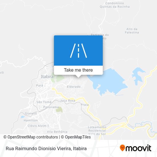 Rua Raimundo Dionísio Vierira map