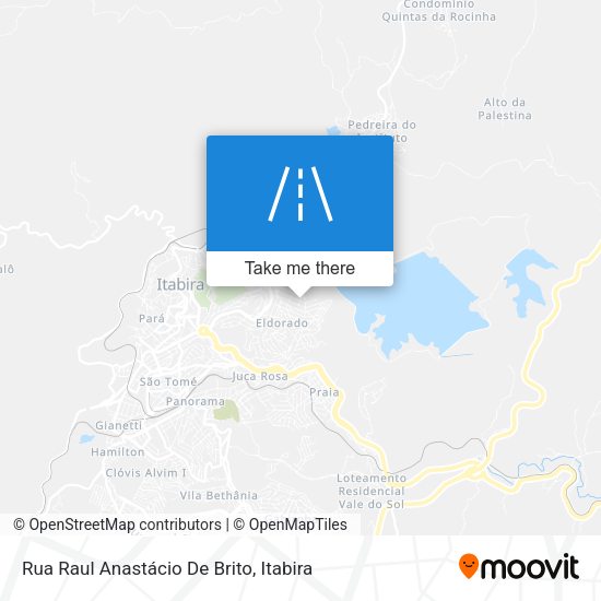 Rua Raul Anastácio De Brito map