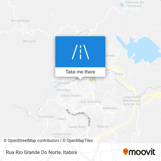 Rua Rio Grande Do Norte map