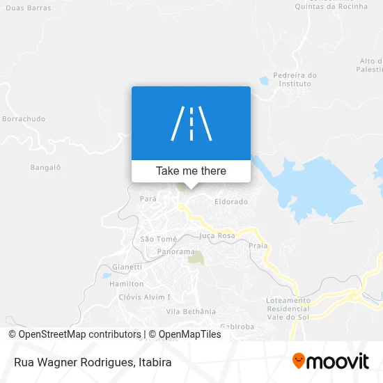 Rua Wagner Rodrigues map