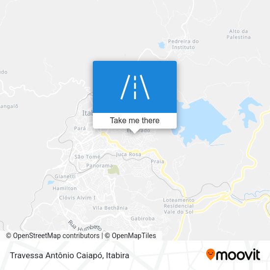 Travessa Antônio Caiapó map