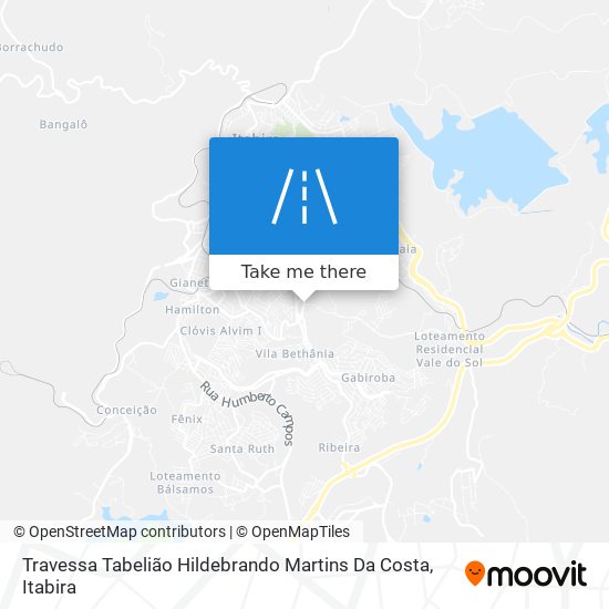 Travessa Tabelião Hildebrando Martins Da Costa map