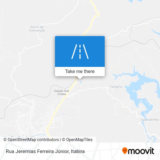 Rua Jeremias Ferreira Júnior map