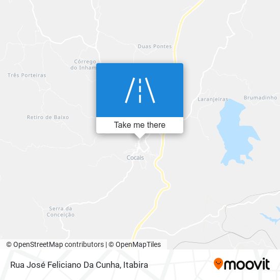 Mapa Rua José Feliciano Da Cunha