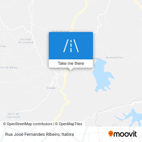 Mapa Rua José Fernandes Ribeiro