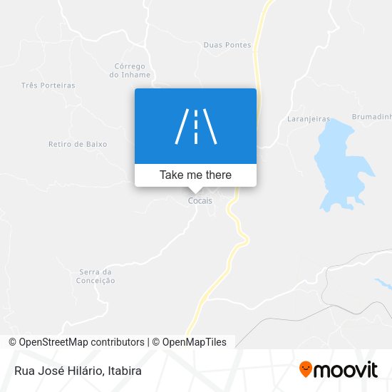Rua José Hilário map