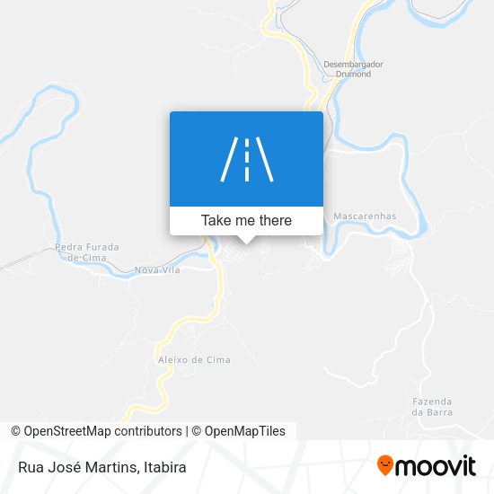 Mapa Rua José Martins