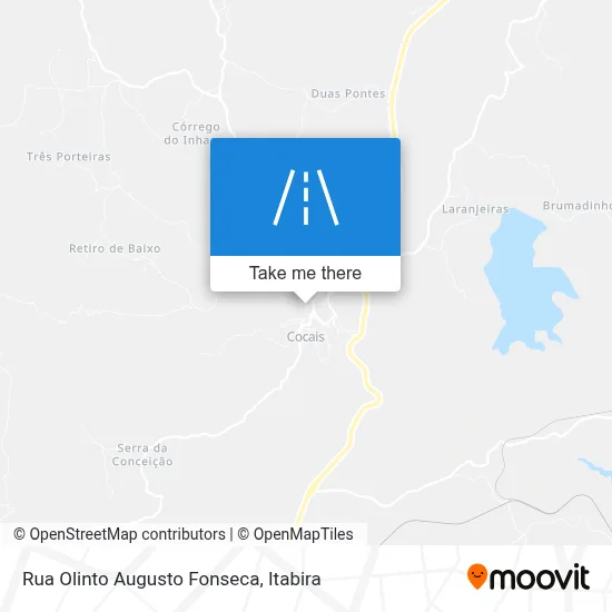 Rua Olinto Augusto Fonseca map