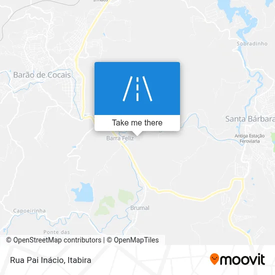 Rua Pai Inácio map