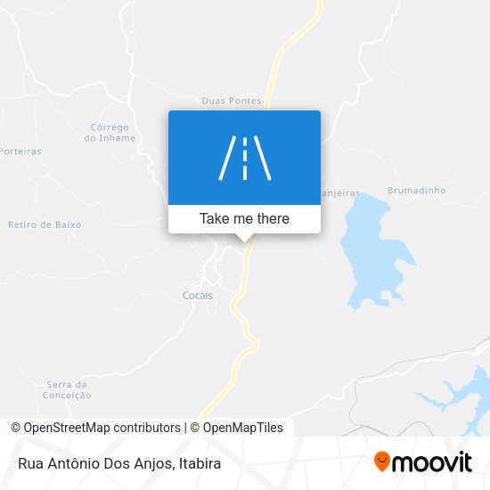 Rua Antônio Dos Anjos map