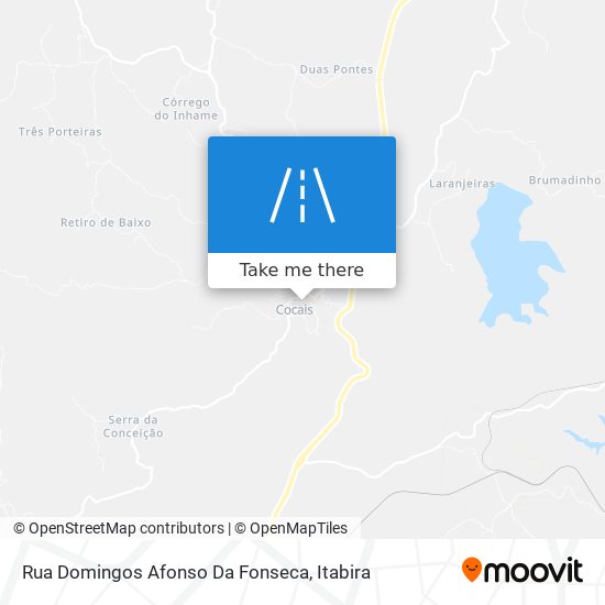 Mapa Rua Domingos Afonso Da Fonseca