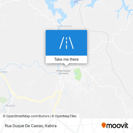 Mapa Rua Duque De Caxias