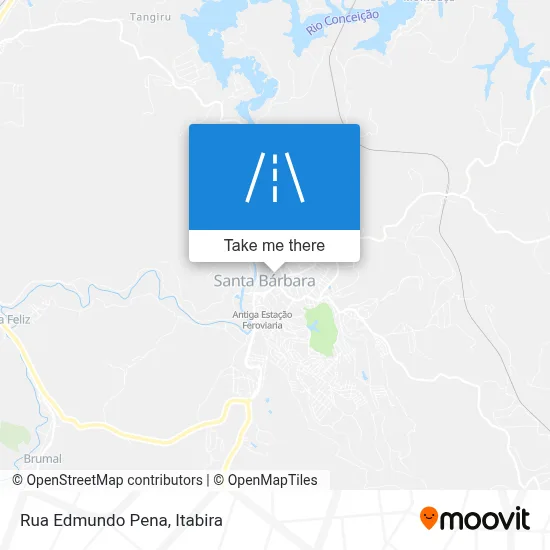 Rua Edmundo Pena map