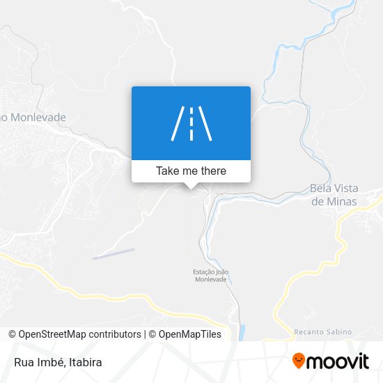 Mapa Rua Imbé