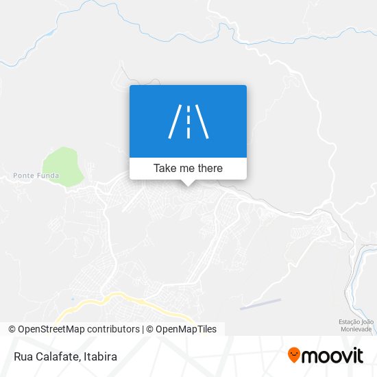 Rua Calafate map