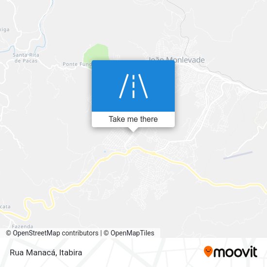 Mapa Rua Manacá