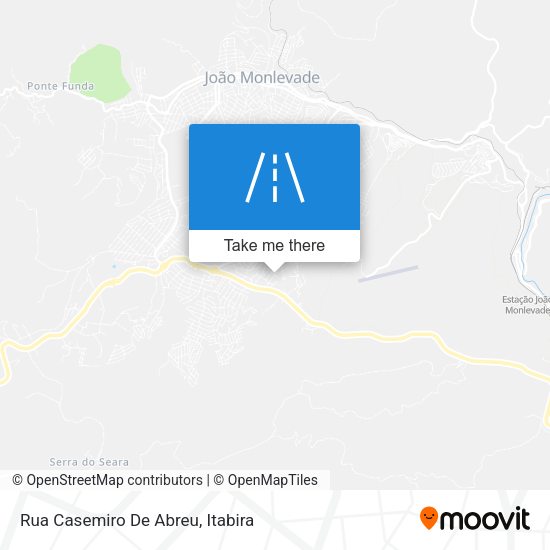 Mapa Rua Casemiro De Abreu