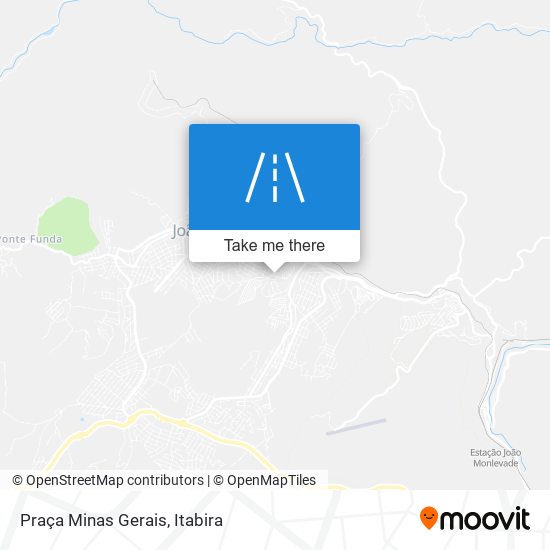 Mapa Praça Minas Gerais