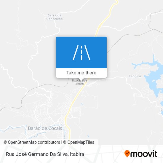 Rua José Germano Da Silva map