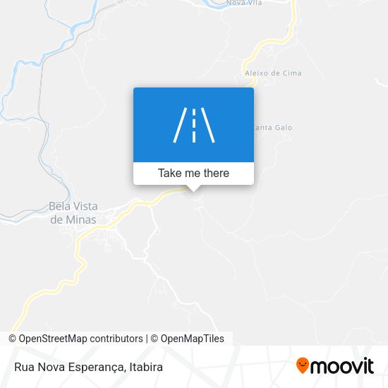 Rua Nova Esperança map
