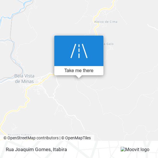 Mapa Rua Joaquim Gomes