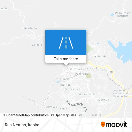 Rua Netuno map