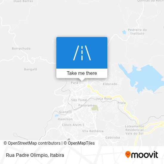 Rua Padre Olimpio map