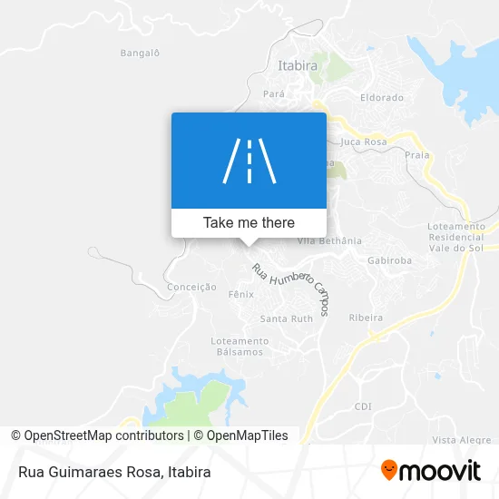 Rua Guimaraes Rosa map