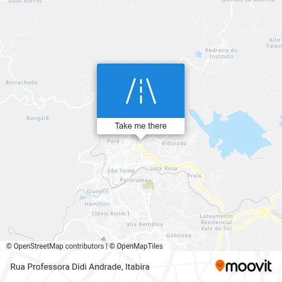 Rua Professora Didi Andrade map