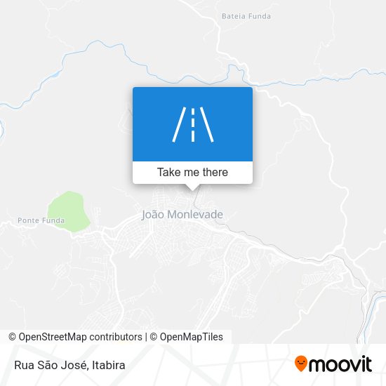 Rua São José map