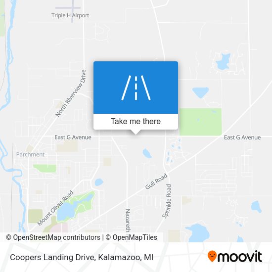 Coopers Landing Drive map